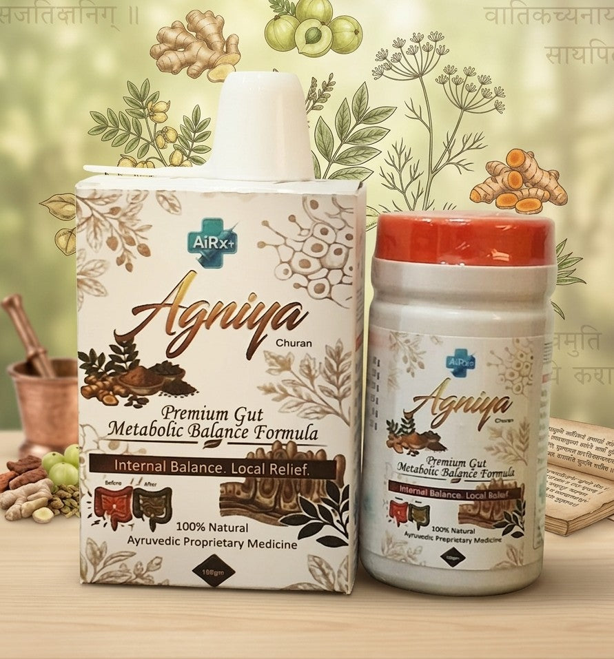 Agniya + Gastriva Churan Combo - 20 Days Complete Digestive Wellness Course