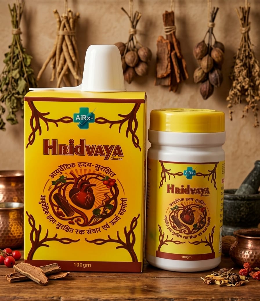 Hridvaya Churan - Heart Friendly Circulation & Natural Vitality Support (100g)